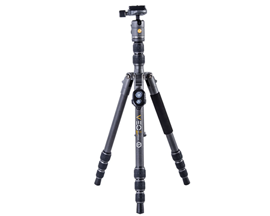 VEO 3 GO 204CB CARBON FIBER TRIPOD / MONOPOD WITH BALL HEAD, BLUETOOTH REMOTE, SPC