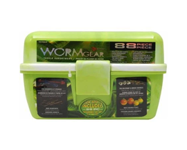 South Bend® WormGear Tackle Box including 88 Pieces, Green