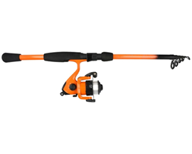  Eagle Claw Pack-It Expedition 6' 6" Moderate Packable Spinning Combo