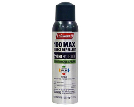 Coleman 100% Deet Spray 4oz