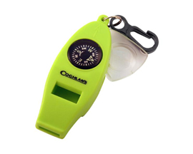 Four Function Compass Whistle