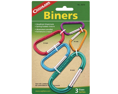 Coghlans 5 pk Carabiners