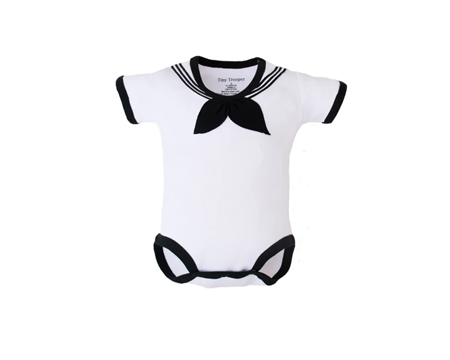 Baby Sailor Bodysuit White