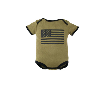 Trooper US Flag Onsesie