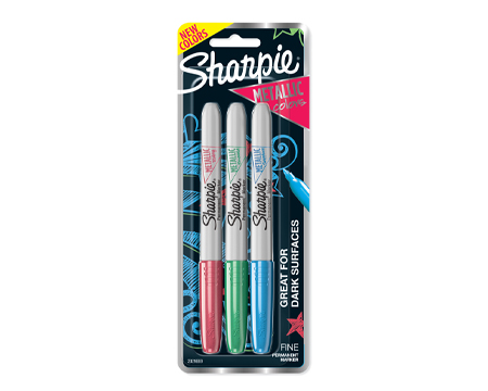 Sharpie Metallic 3 pk 