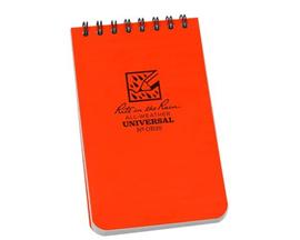 Spiral Notebook 3"x 5" Orange