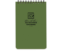 Notebook Green 4 x 6"