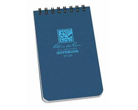Top Spiral Notebook Blue 3 x 5"