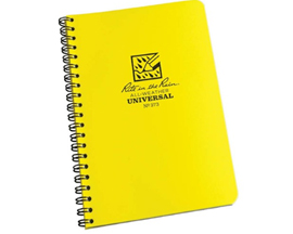 Side Spiral Notebook Yellow