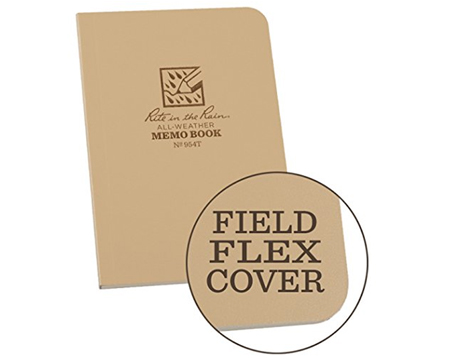 Pocket Notebook Tan 3.5 x 5