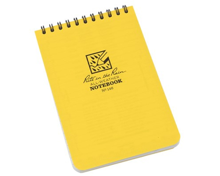 Universal Top Spiral Bound Notebook