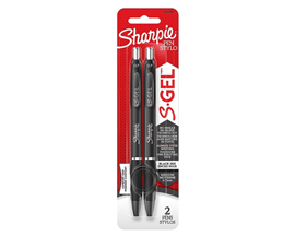 Sharpie S-Gel Pen Blk 2pk