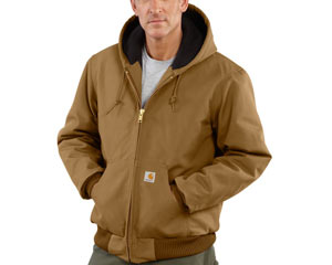 Carhartt® Men's Duck Quilted Flannel Lined Active Jacket