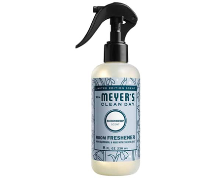 Mrs Meyer's Room Freshener Snowdrop 8oz