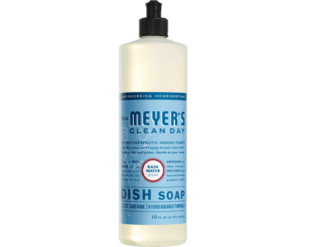 Mrs Meyer's Liquid Dish Soap Rain 16oz