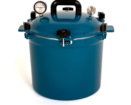 All American 21.5qt Pressure Cooker/Canner Blue
