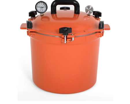 All American 21.5qt Orange Cooker/Canner