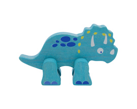 BeginAgain® Posable Dinosaur - Triceratops