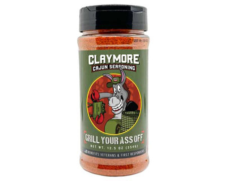 Grill Your Ass Off® Claymore 12.5 oz. Cajun Seasoning