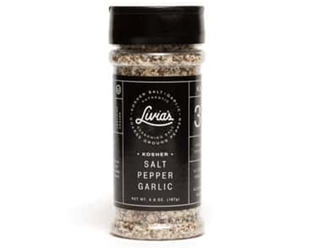Livia's® Kosher 6.6 oz. Pepper Garlic Salt Seasoning