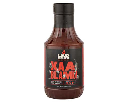 Loud Mouth® KAA-Blamo Barbeque 19.4 oz. Hot N' Spicy BBQ Sauce