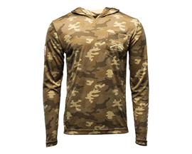 Grunt Style® Men's Overwatch Long Sleeve Hoodie - Military Green Camo