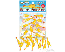 Archie McPhee® Itty Bitty Rubber Chickens