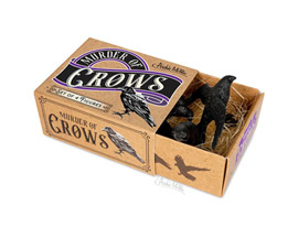 Archie McPhee® Murder Of Crows - Tiny Crows