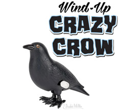Archie McPhee® Wind-Up Crazy Crow