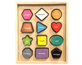 BeginAgain® Shape Sorter Puzzle