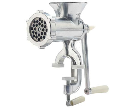 LEM® 6 lb. Brushed Silver Meat Grinder