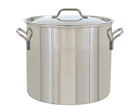 Bayou Classic® 14.9 in. X 14.9 in. 40 qt. Stainless Steel Grill Stockpot