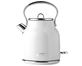 Haden Heritage® 1.7 L Traditional Stainless Steel Electric Tea Kettle - Ivory