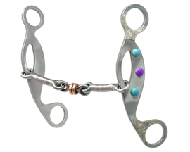 Partrade SOUTHWEST GEMSTONE DOG BONE GAG BIT
