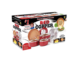 Red Copper 10 Pc Set