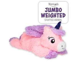 Lrg Unicorn Pink Warm Pal