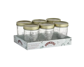 Canning Jar Wide 12oz 6pk