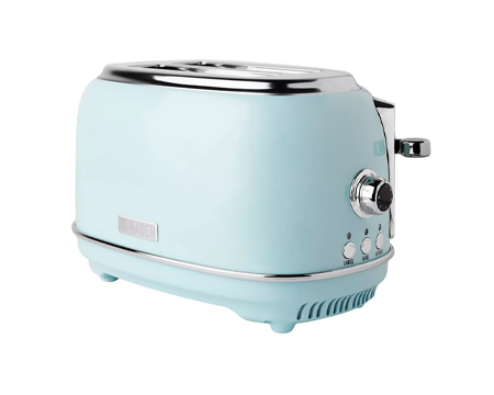 2 Slot Toaster SS Turquoise