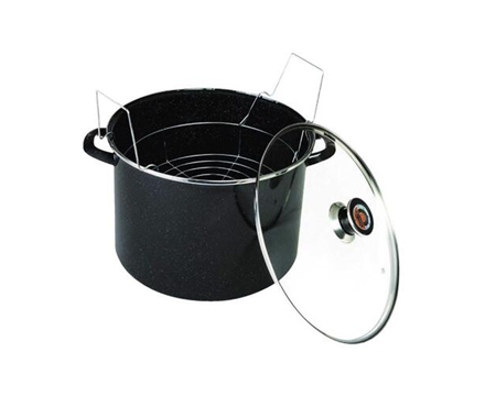 Canner Steel Blk 21 qt