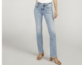 Silver Women's Suki Slim Boot Jean - Indigo