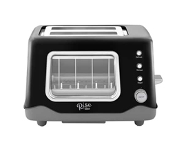 Rise® Dash Metal 2-Slot Toaster - Black