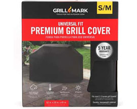 Grill Mark® Universal Fit 60 in. x 20 in. x 45 in. Premium Grill Cover - Black