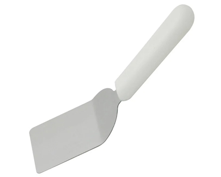 White Plastic Turner Brownie 2 x 2