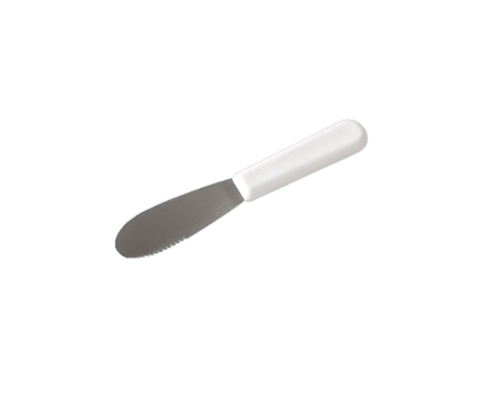 White Plastic Spreader Sand 6"