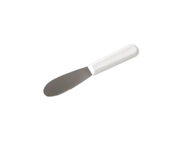 White Plastic Spreader Sand 6"