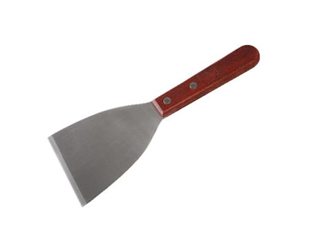 Scraper Grill Wood Handle 3"