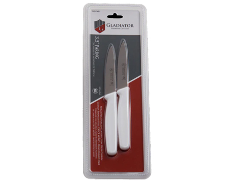 Knives Paring 2 Pk Wht Handle