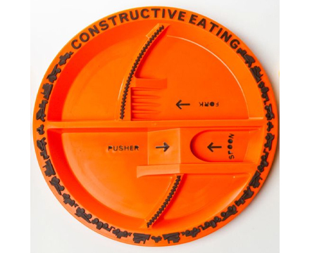 Kids Construction Plate