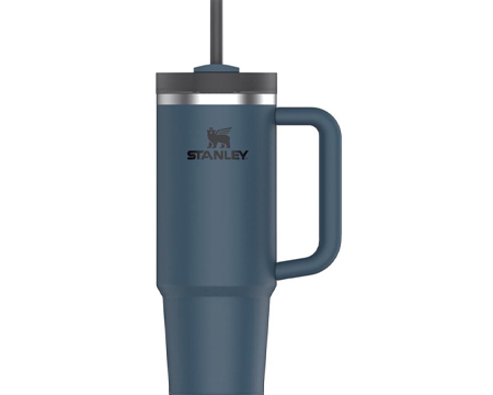Insulated Straw Tumbler Blue 30 oz