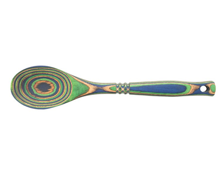 Spoon Peacock Pakkawood